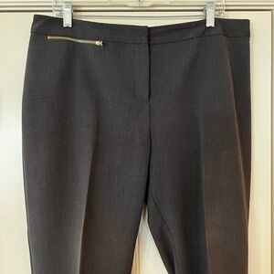 Ellen Tracy grey ankle pants, size 12